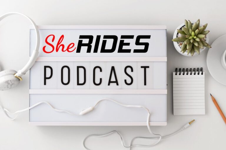 Der SHE RIDES Motorrad Podcast ist online!