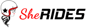 SHE RIDES Logo