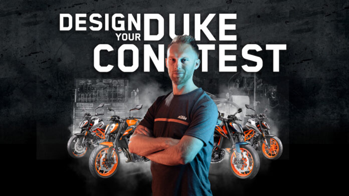 Der Design Your Duke Contest ist die Gelegenheit für KTM-Fans dein persönliches Sticker-Kit für deine Traum-Duke zu kreieren. Jetzt mitmachen.