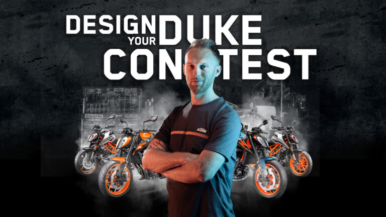 Gewinne eine brandneue KTM beim Design Your Duke Contest