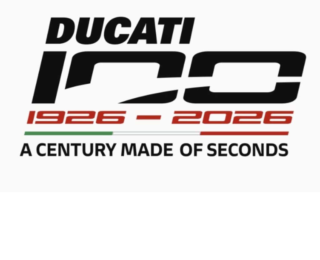 Ducati 100 Jahre Logo