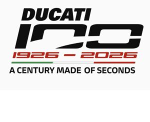 Ducati 100 Jahre Logo