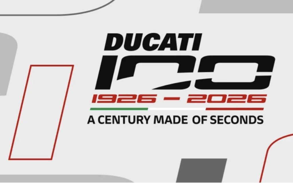 Ducati 100 Jahre: Ein Jahrhundert aus Leidenschaft, Stil und Geschwindigkeit 1 Ducati 100 Jahre grau