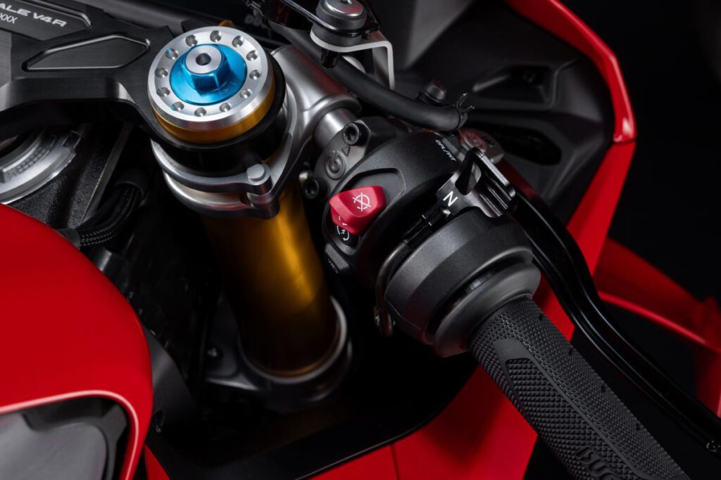 Ducati Panigale V4 R Detailansicht Bremse und Front