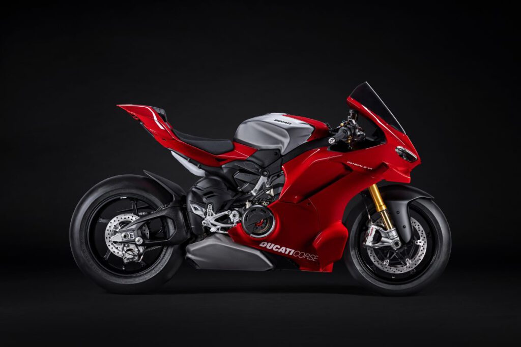 Ducati Panigale V4 R Seitenansicht gerade