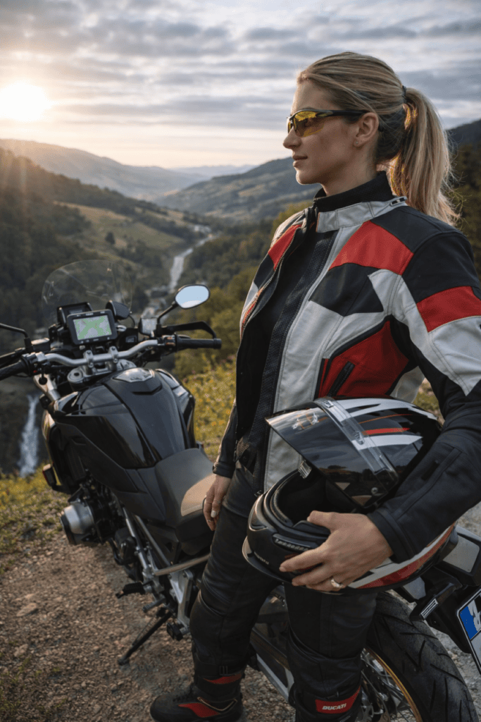 Ducati Stiefel Tragebild