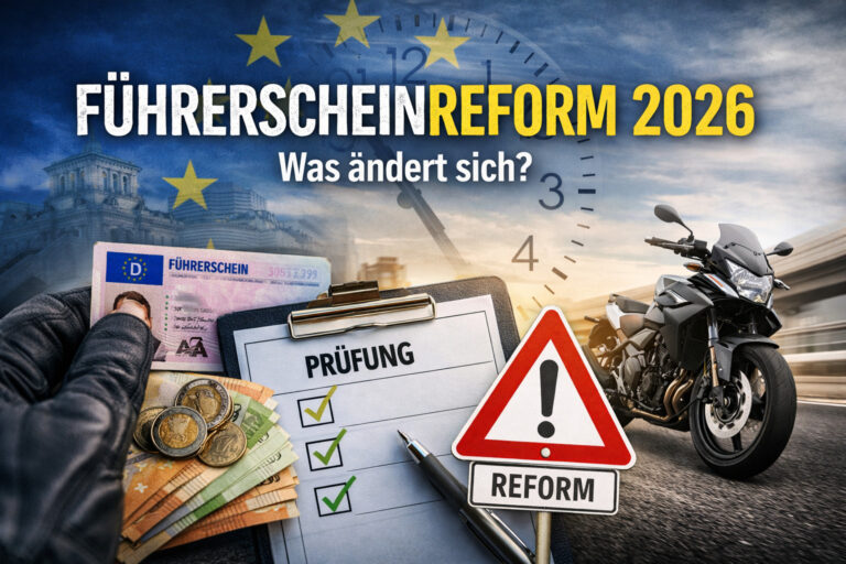 Führerscheinreform 2026 Motorrad Auto Wird der Führerschein jetzt günstiger?