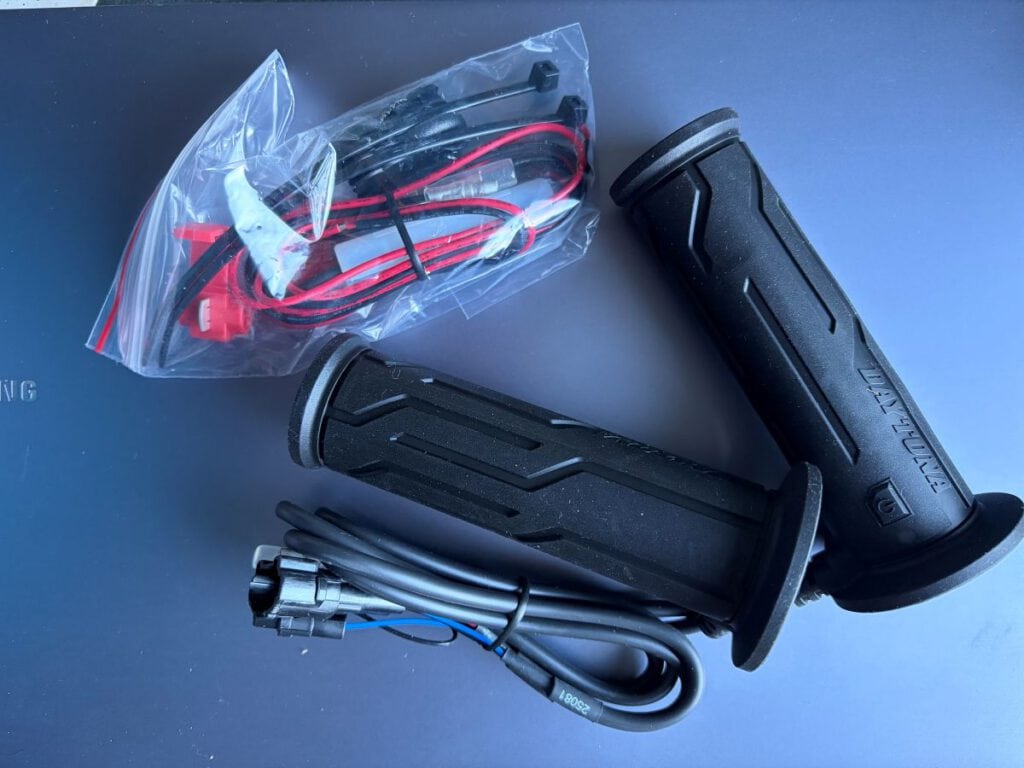 Griffe und Kabel Daytona Heizgriffe Test