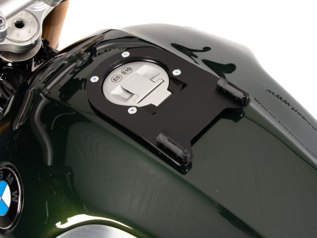 Hepco & Becker Zubehör BMW R 12 nineT: Mehr Stil, mehr Funktion, mehr Freiheit 1 Hepco&Becker Zubehör BMW R 12 nineT Tankring Detailansicht