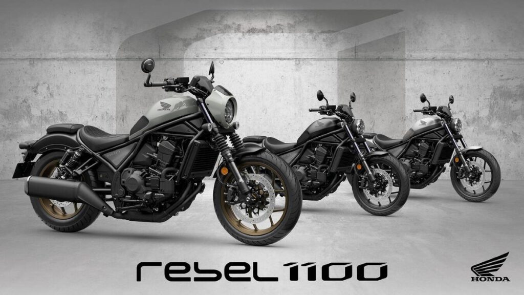 Honda CMX1100 Rebel 2026 alle Modelle mit Logo