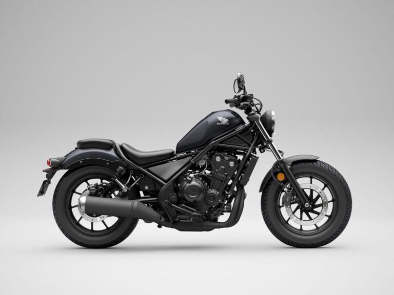 Honda CMX500 Rebel 2024 Seitenansicht schwarz