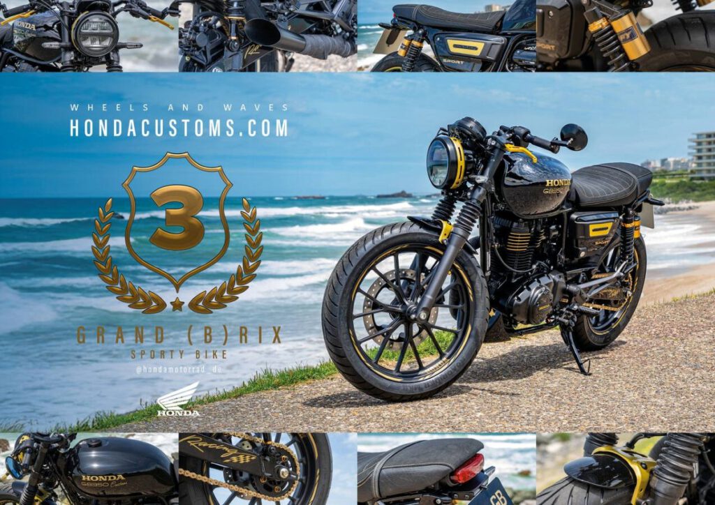 Honda GB350S Grand (B)rix – 3. Platz des Honda Customs 2025