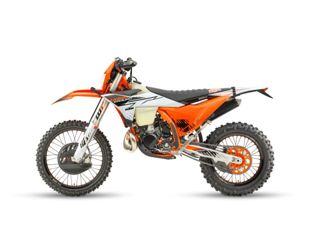 KTM 300 EXC HARDENDURO 2026 Detailansicht seitlich