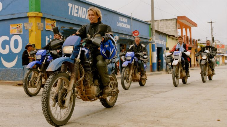 Lidwien: Beim Motorradfahren ist der Weg das Ziel