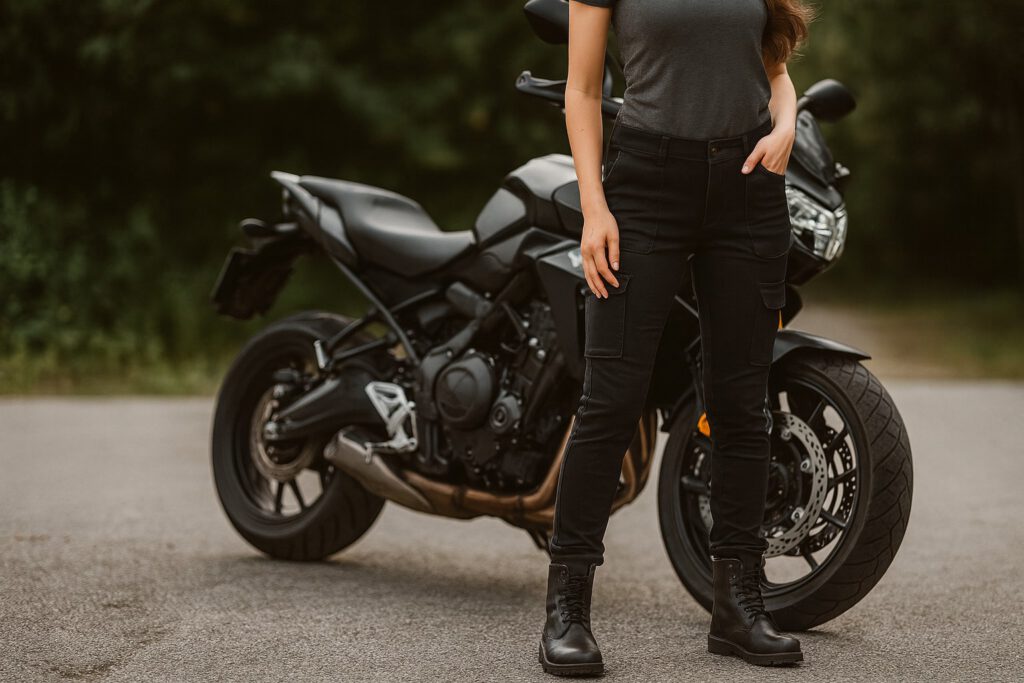 So könnte sie aussehen - deine neue Motorradjeans.
