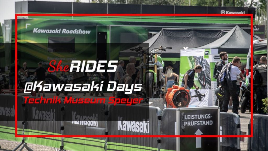 SHE RIDES @Kawasaki Days Speyer 1 SHE RIDES bei den Kawasaki Days Speyer 2023