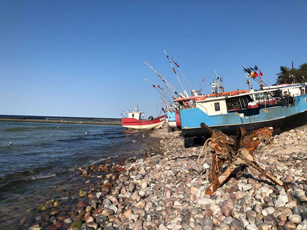 ENDURO IN POLEN / WESTPOMMERN – VERBOTEN GUT 4 Schiff und Anker Jochen Ehlers - ENDUROFUN TOURS