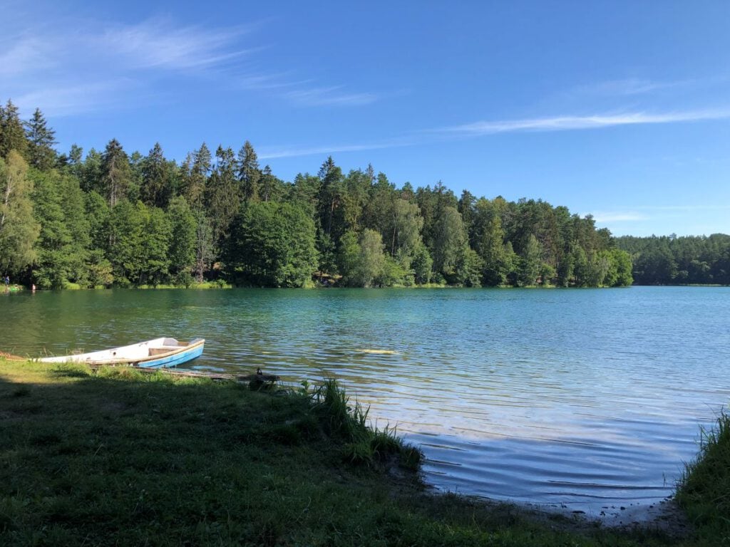 ENDURO IN POLEN / WESTPOMMERN – VERBOTEN GUT 6 See mit Boot Jochen Ehlers - ENDUROFUN TOURS