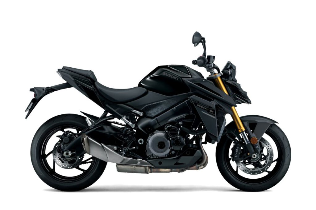 Suzuki GSX-S1000 2026 schwarz Seitenansicht