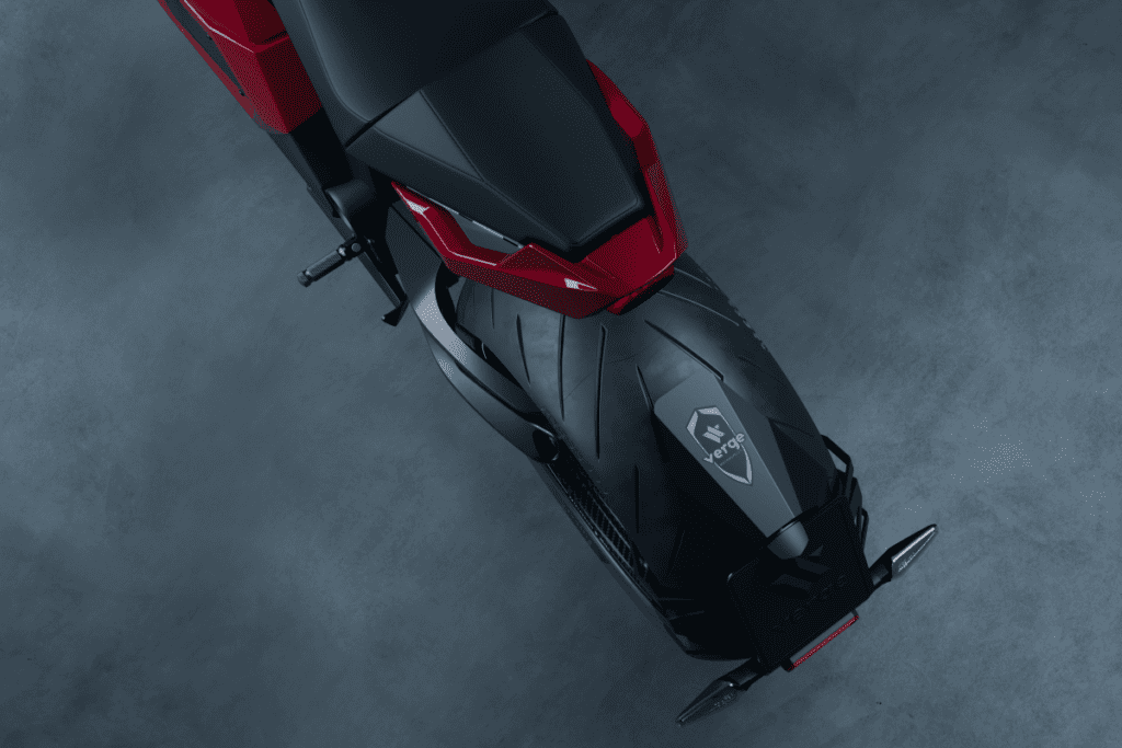 TS Pro - Rear von oben rotes Modell