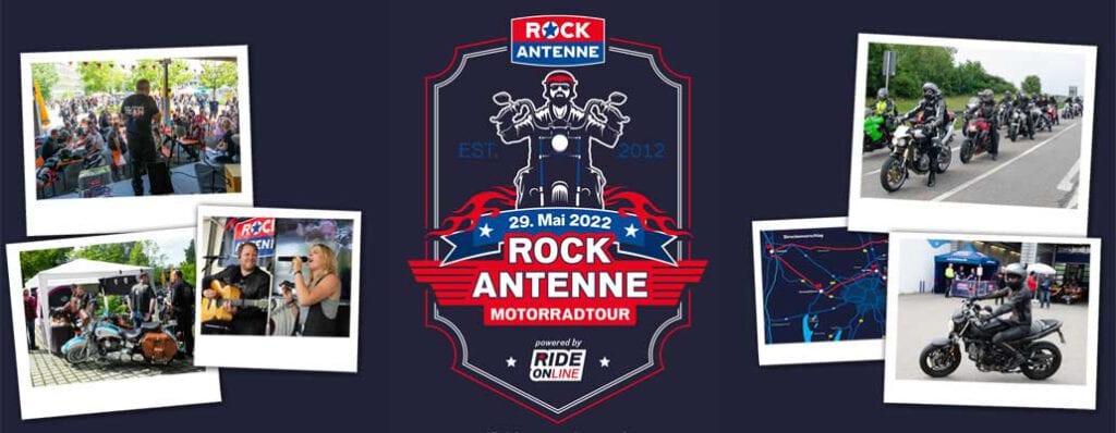 Meet SHE RIDES bei der Rock Antenne Motorradtour 2022 in Ismaning